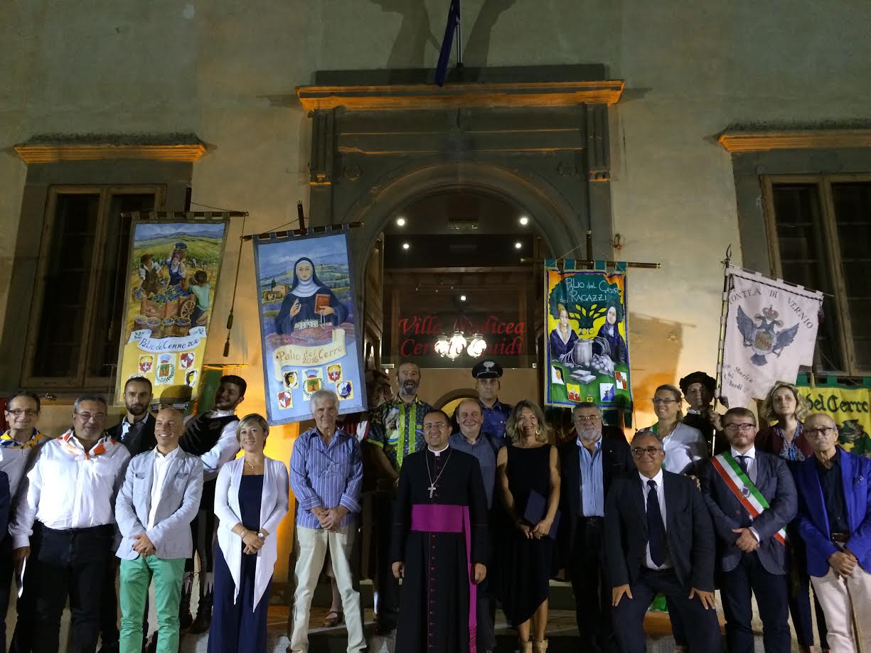 La benedizione dei Cenci per il Palio del Cerro 2016