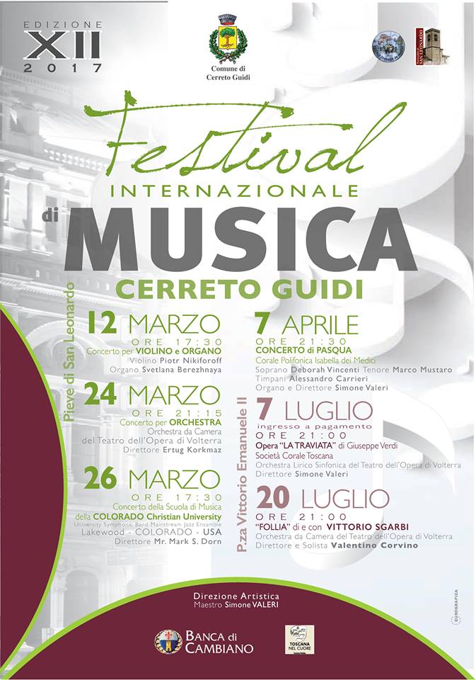 Concerto di Pasqua il 7 aprile alla Pieve di san Leonardo
