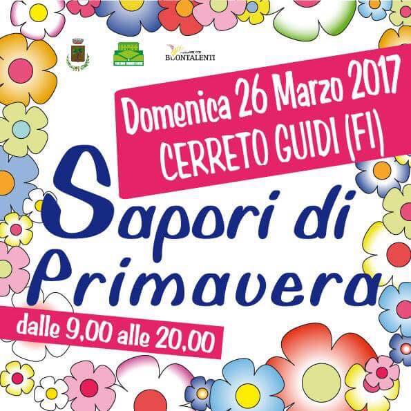 Benvenuta Primavera! Appuntamento il 26 Marzo con i nostri Sapori
