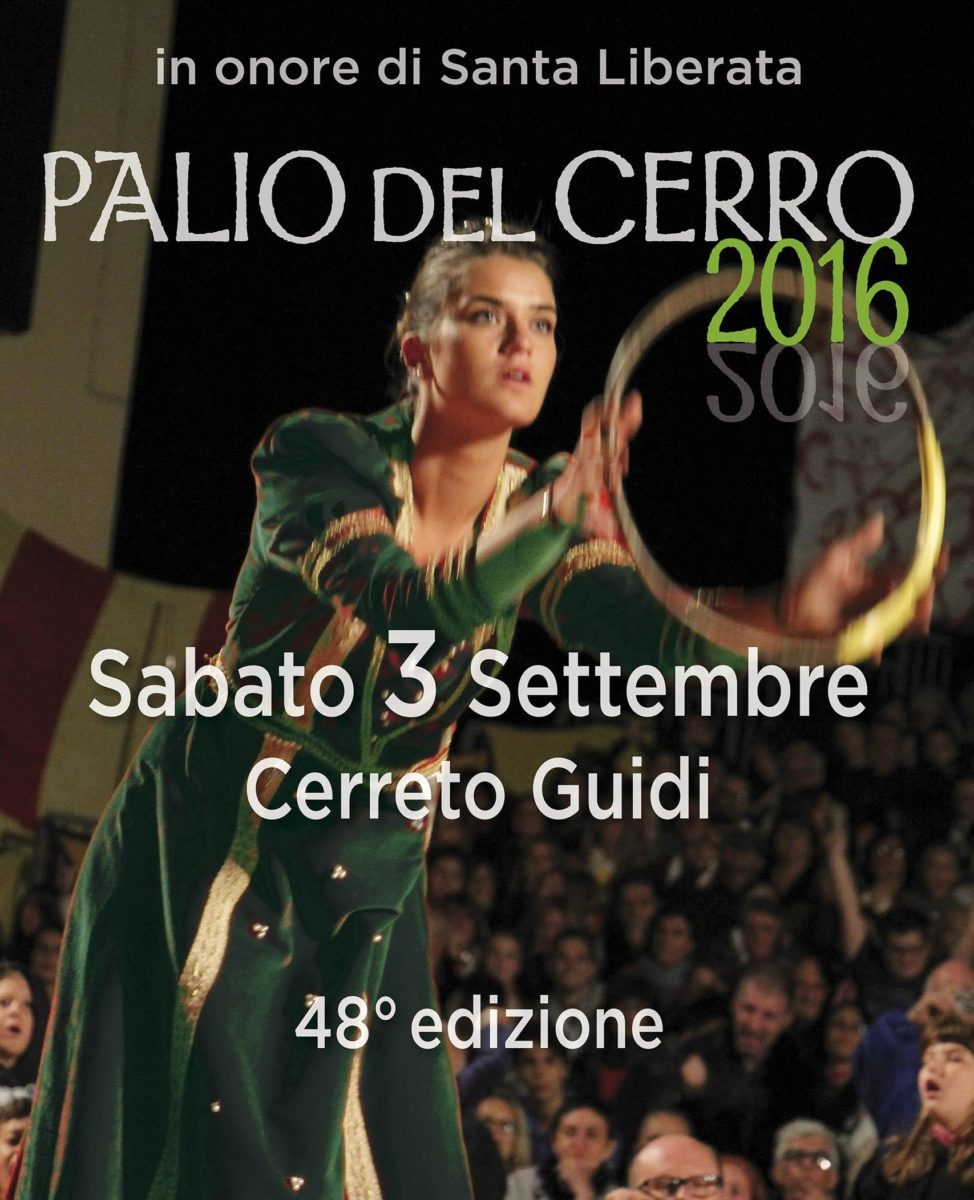 La dama degli anelli vi invita al 48° Palio del Cerro