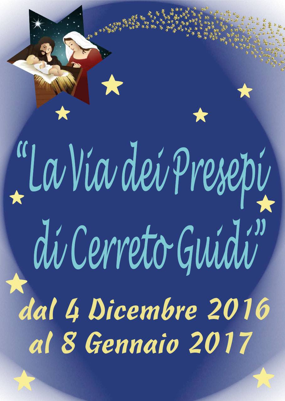 Parte la Via dei Presepi, con musica, pittura e intrattenimenti per i più piccoli