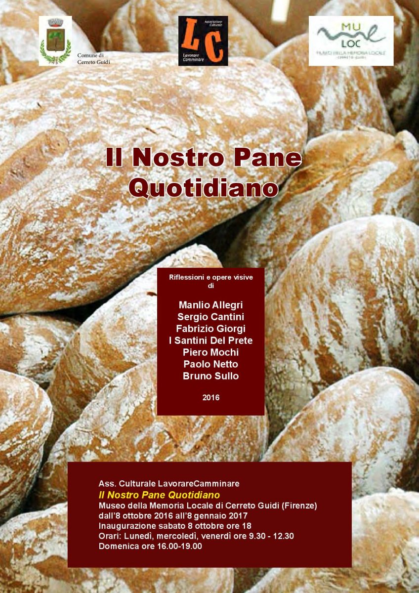 Il nostro pane quotidiano: riflessioni e opere visive dall’8 Ottobre al MuMeLoc