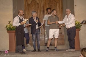 Premiazione dell'Azienda La Torribina per il Rosato IGT ed il Rosso IGT Trentacinque