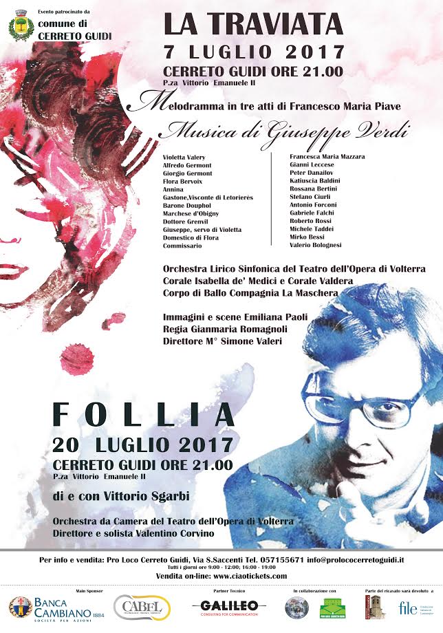 “La Traviata” e “Follia” in scena a Cerreto